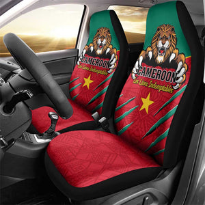 Support Les Lions Indomptables - Cameroon Football Car Seat Cover