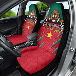 Support Les Lions Indomptables - Cameroon Football Car Seat Cover