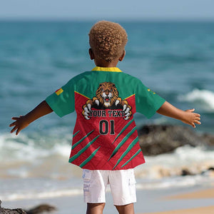 Support Les Lions Indomptables - Cameroon Football Kid Hawaiian Shirt