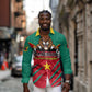 Support Les Lions Indomptables - Cameroon Football Long Sleeve Button Shirt