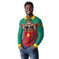 Support Les Lions Indomptables - Cameroon Football Long Sleeve Polo Shirt