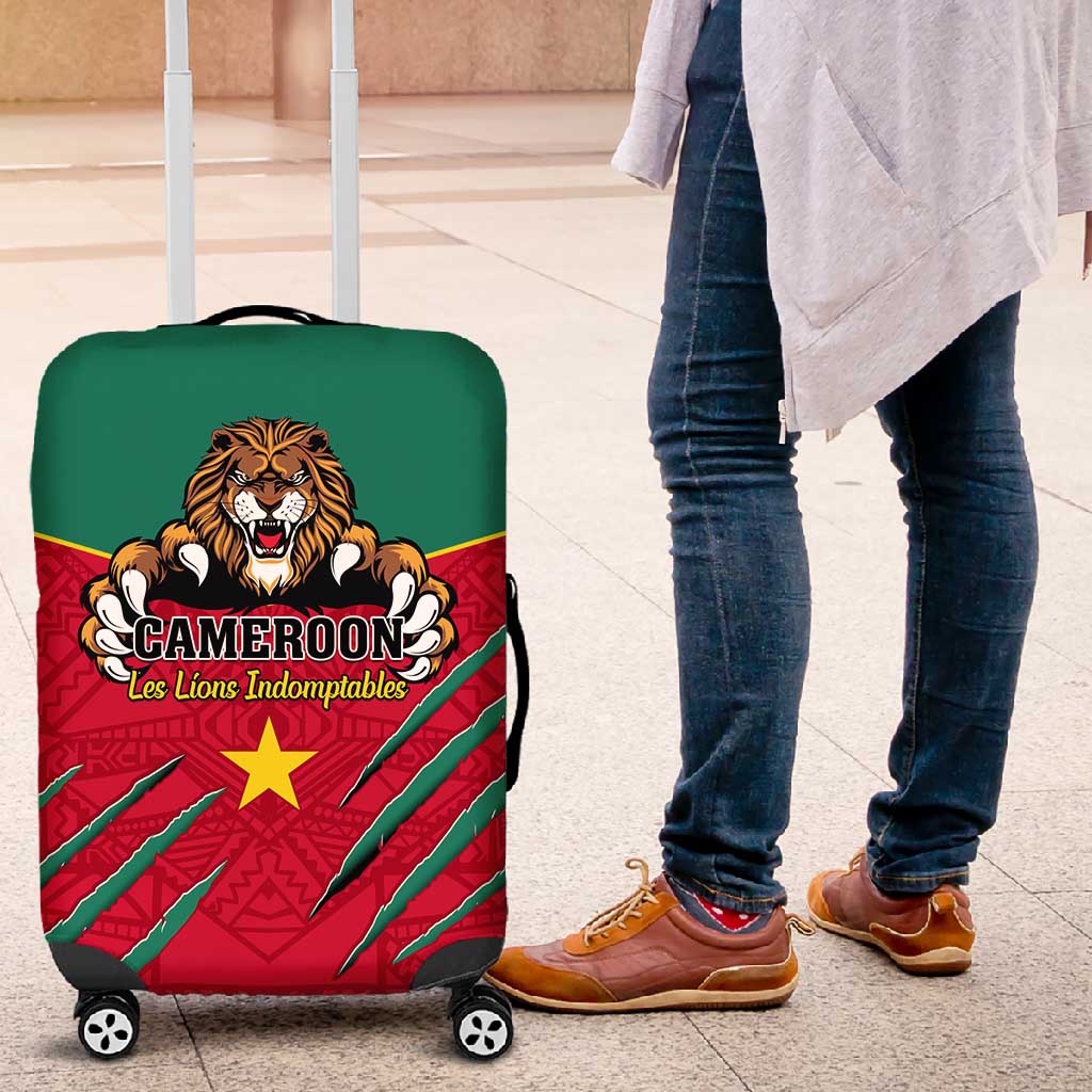 Support Les Lions Indomptables - Cameroon Football Luggage Cover