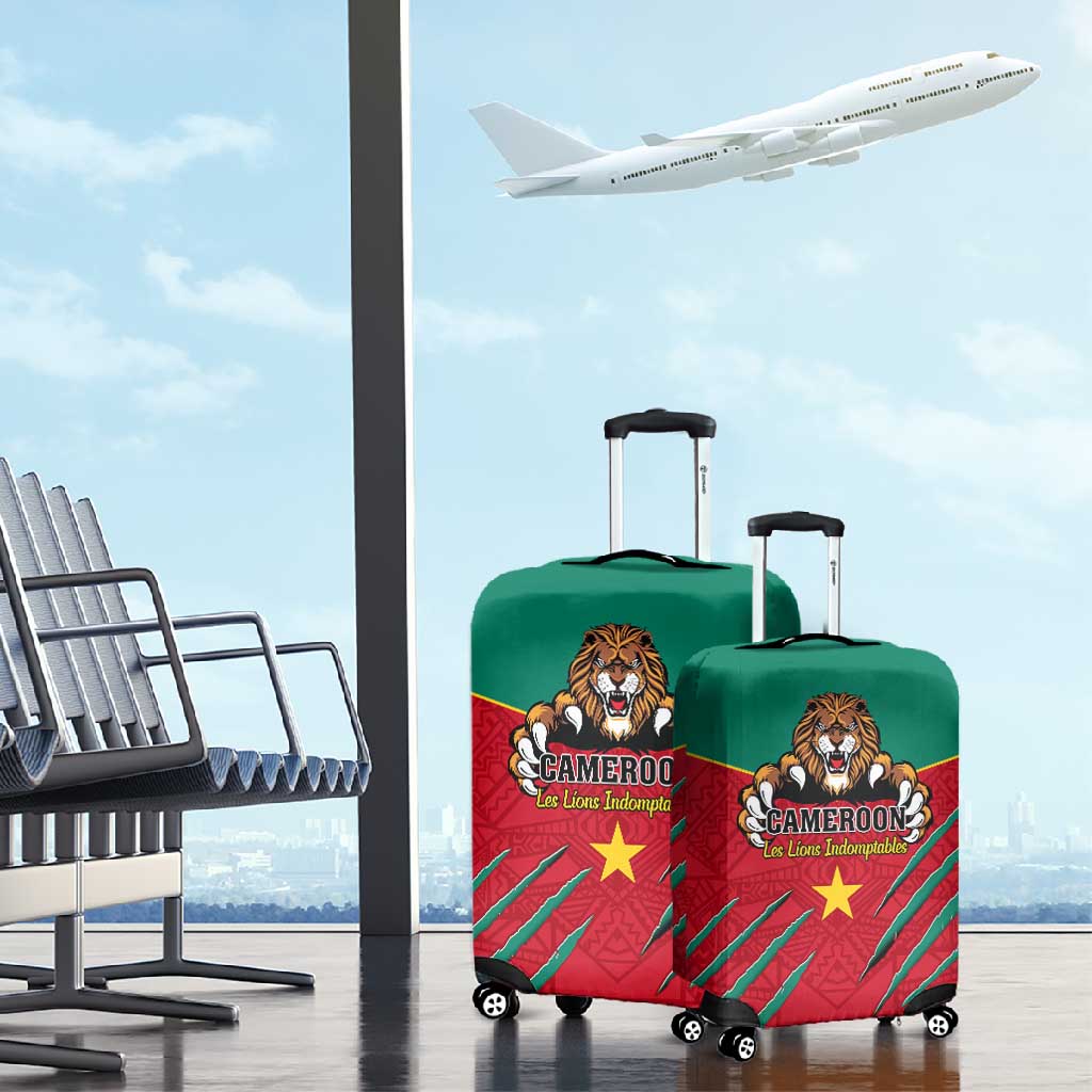 Support Les Lions Indomptables - Cameroon Football Luggage Cover