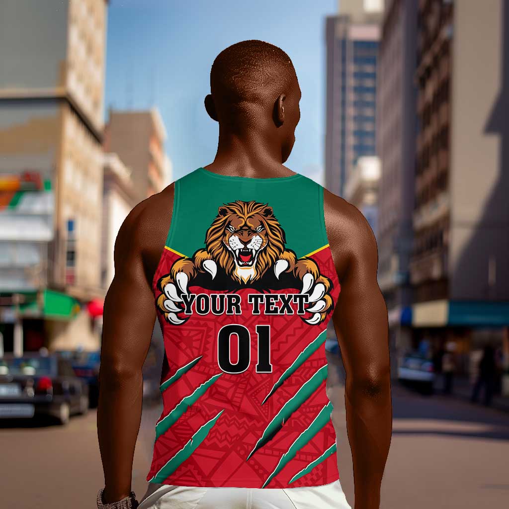 Support Les Lions Indomptables - Cameroon Football Men Tank Top