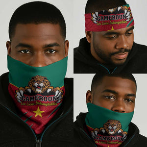 Support Les Lions Indomptables - Cameroon Football Neck Gaiter LT01