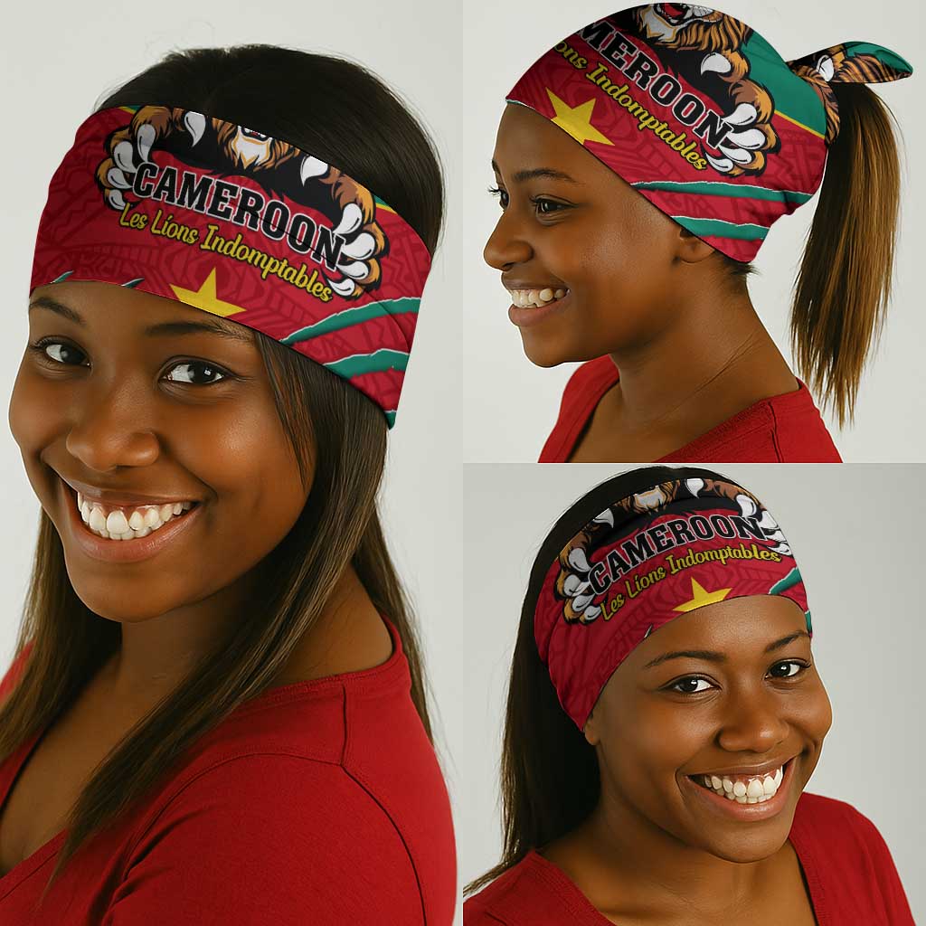 Support Les Lions Indomptables - Cameroon Football Neck Gaiter LT01