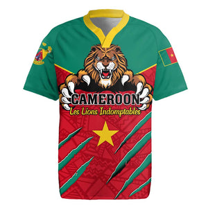 Support Les Lions Indomptables - Cameroon Football Rugby Jersey