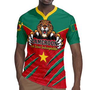 Support Les Lions Indomptables - Cameroon Football Rugby Jersey