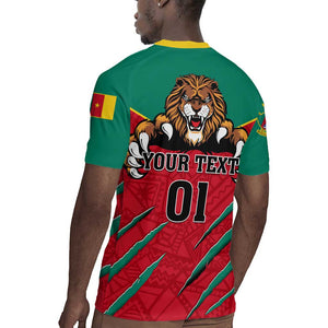 Support Les Lions Indomptables - Cameroon Football Rugby Jersey