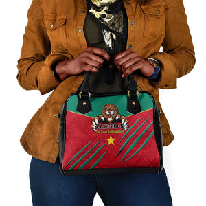 Support Les Lions Indomptables - Cameroon Football Shoulder Handbag