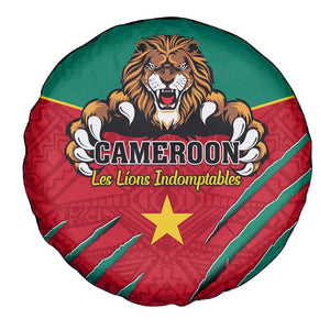 Support Les Lions Indomptables - Cameroon Football Spare Tire Cover