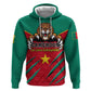 Support Les Lions Indomptables - Cameroon Football Zip Hoodie