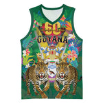 Personalized Guyana 60th Independence Day Basketball Jersey Diamond Jubilee