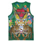 Personalized Guyana 60th Independence Day Basketball Jersey Diamond Jubilee