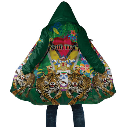 Personalized Guyana 60th Independence Day Cloak Diamond Jubilee
