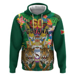Personalized Guyana 60th Independence Day Hoodie Diamond Jubilee