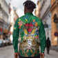 Personalized Guyana 60th Independence Day Long Sleeve Button Shirt Diamond Jubilee