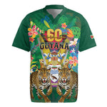 Personalized Guyana 60th Independence Day Rugby Jersey Diamond Jubilee
