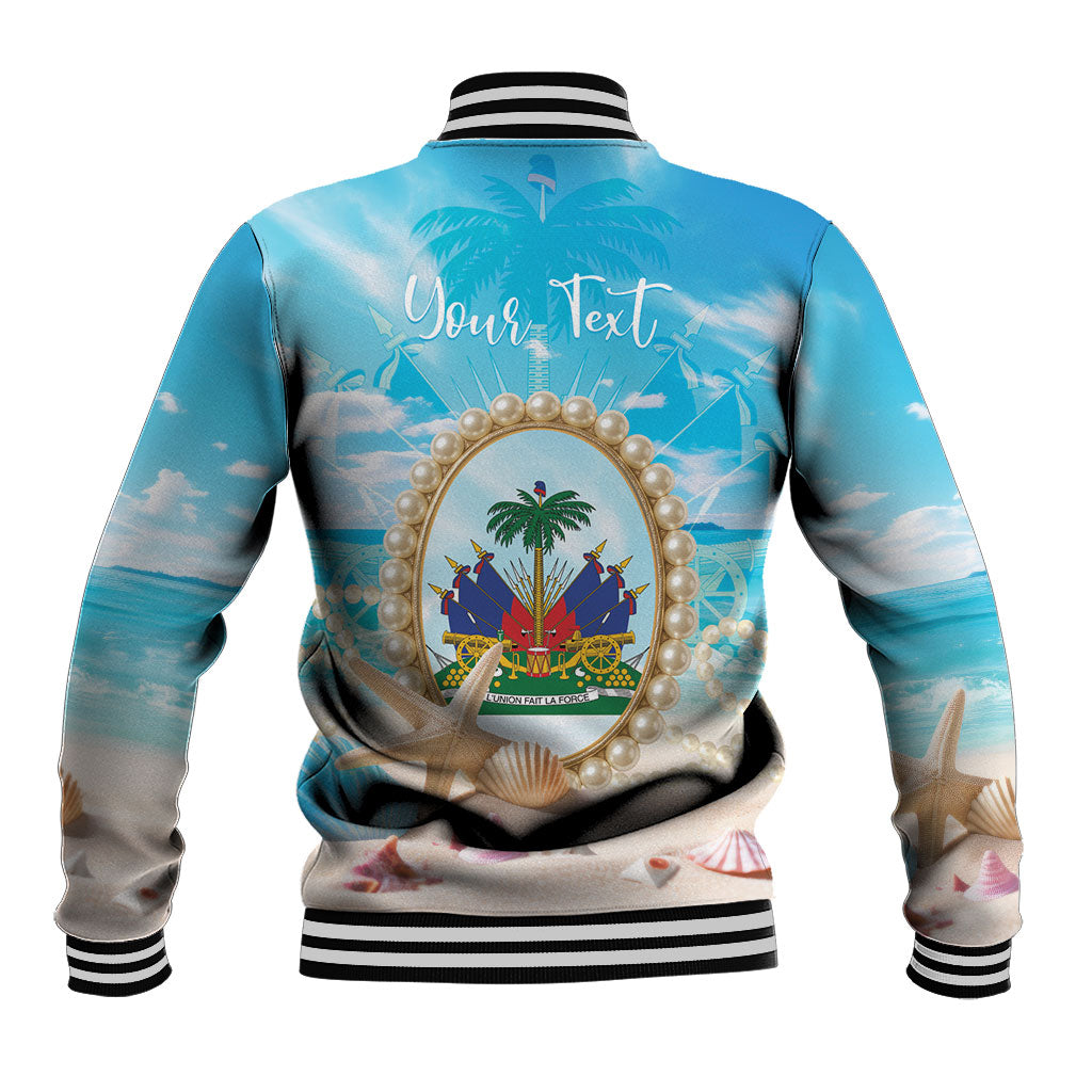 Personalized Haiti The Pearl Of Antilles Baseball Jacket Summer Aesthetic Vibe