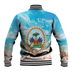 Personalized Haiti The Pearl Of Antilles Baseball Jacket Summer Aesthetic Vibe