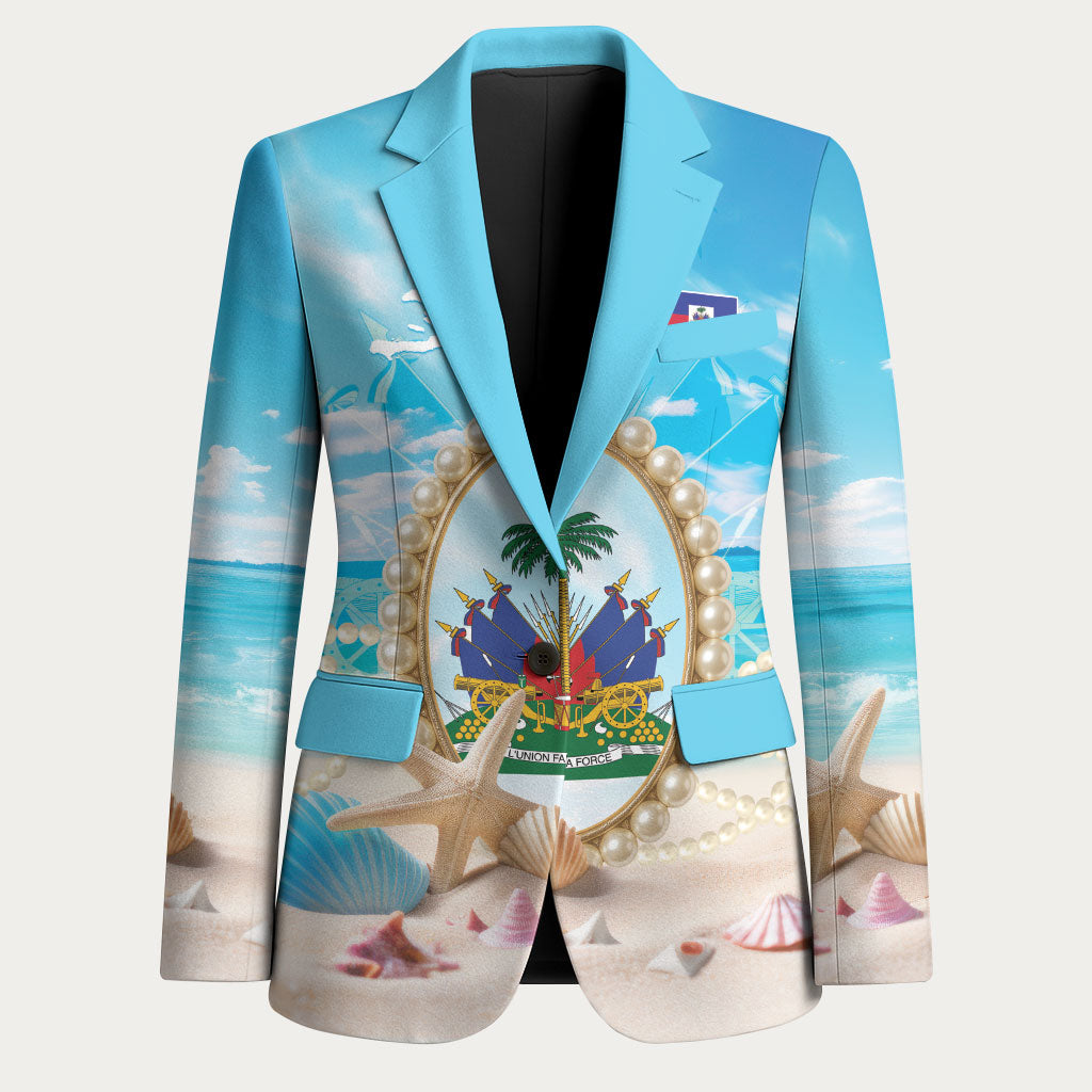 Personalized Haiti The Pearl Of Antilles Blazer Summer Aesthetic Vibe
