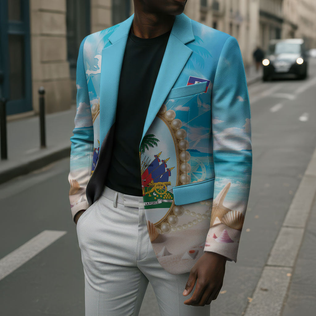 Personalized Haiti The Pearl Of Antilles Blazer Summer Aesthetic Vibe