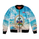 Personalized Haiti The Pearl Of Antilles Bomber Jacket Summer Aesthetic Vibe
