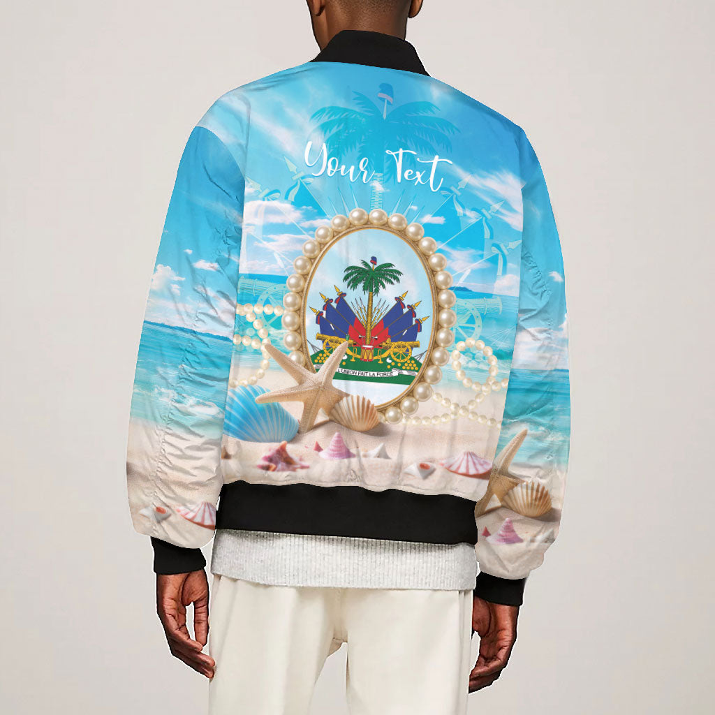 Personalized Haiti The Pearl Of Antilles Bomber Jacket Summer Aesthetic Vibe