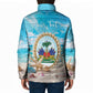 Personalized Haiti The Pearl Of Antilles Padded Jacket Summer Aesthetic Vibe