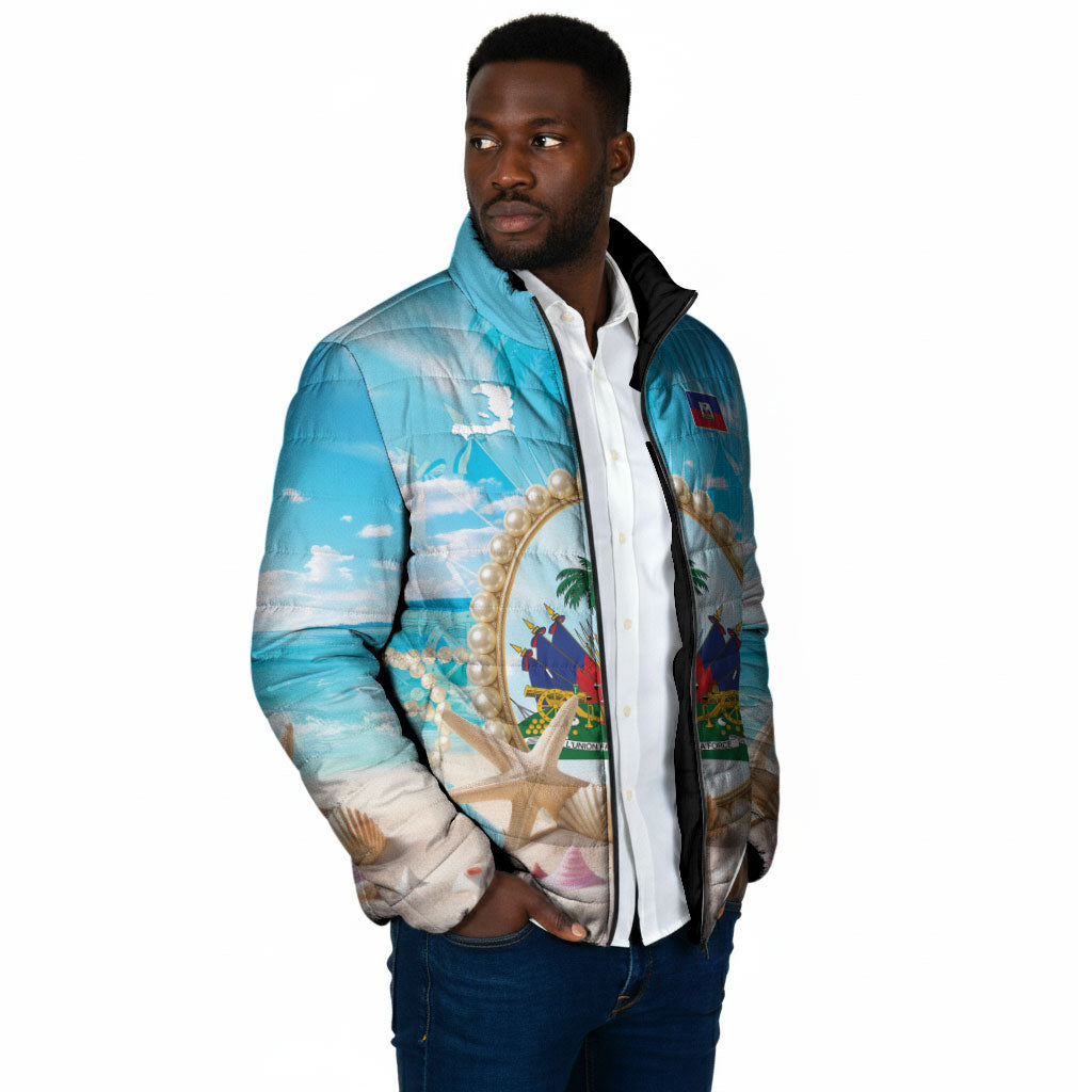 Personalized Haiti The Pearl Of Antilles Padded Jacket Summer Aesthetic Vibe