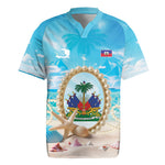 Personalized Haiti The Pearl Of Antilles Rugby Jersey Summer Aesthetic Vibe