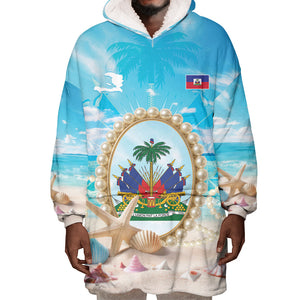 Personalized Haiti The Pearl Of Antilles Wearable Blanket Hoodie Summer Aesthetic Vibe
