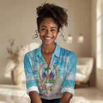 Personalized Haiti The Pearl Of Antilles Women Casual Shirt Summer Aesthetic Vibe