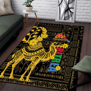 Enkutatash Eritrea New Year Area Rug Eritrean Camel African Pattern