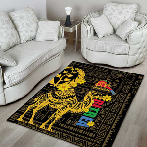 Enkutatash Eritrea New Year Area Rug Eritrean Camel African Pattern