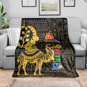 Enkutatash Eritrea New Year Blanket Eritrean Camel African Pattern