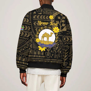 Enkutatash Eritrea New Year Bomber Jacket Eritrean Camel African Pattern