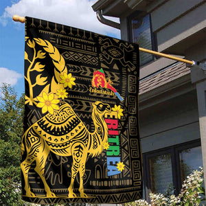 Enkutatash Eritrea New Year Garden Flag Eritrean Camel African Pattern