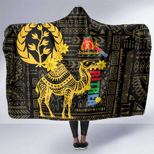 Enkutatash Eritrea New Year Hooded Blanket Eritrean Camel African Pattern