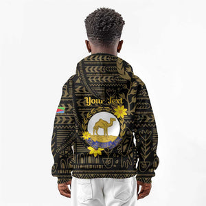 Enkutatash Eritrea New Year Kid Hoodie Eritrean Camel African Pattern