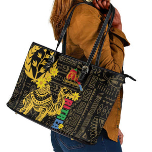 Enkutatash Eritrea New Year Leather Tote Bag Eritrean Camel African Pattern