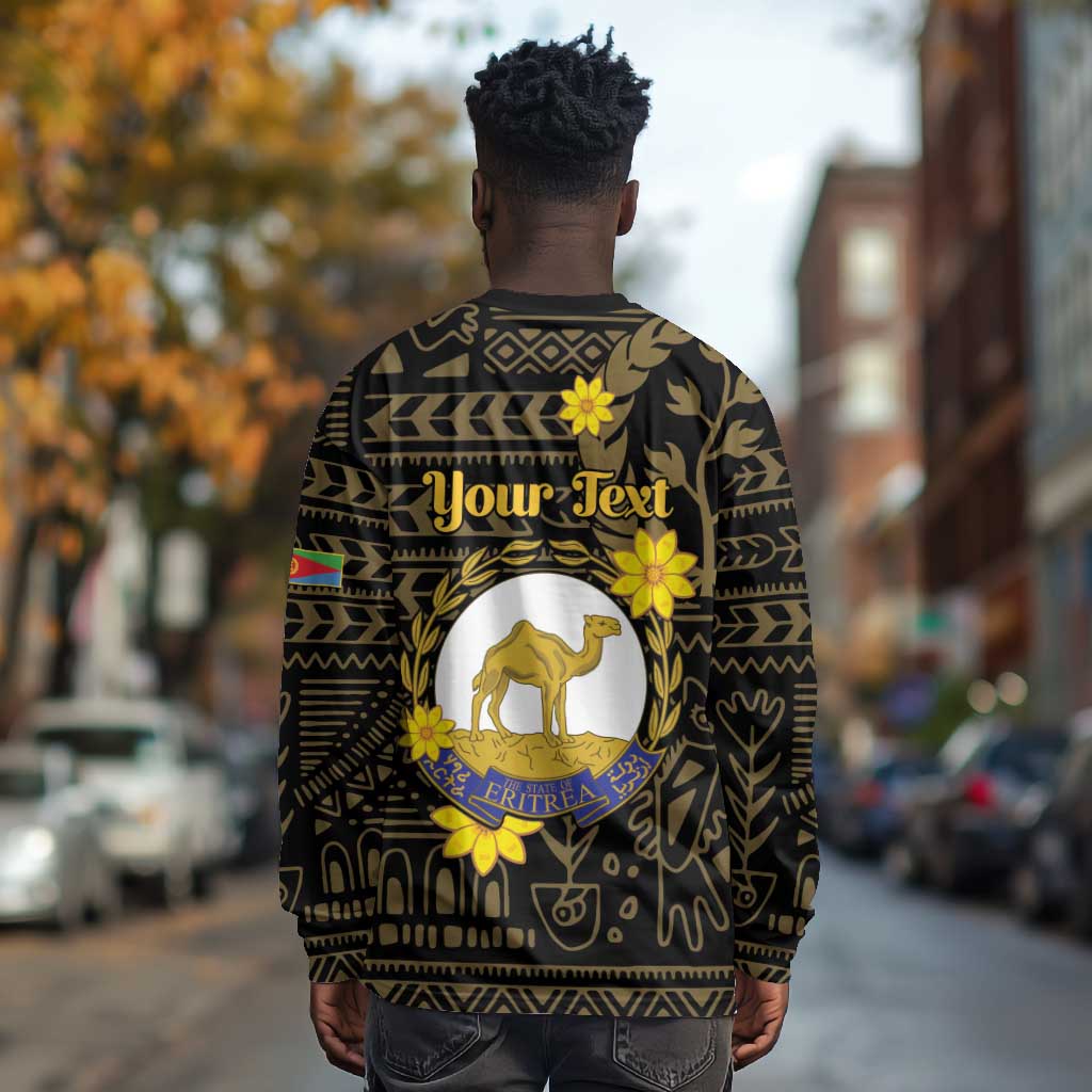 Enkutatash Eritrea New Year Long Sleeve Shirt Eritrean Camel African Pattern LT01