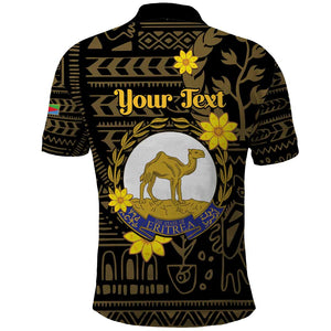 Enkutatash Eritrea New Year Polo Shirt Eritrean Camel African Pattern