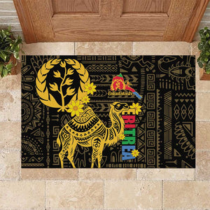 Enkutatash Eritrea New Year Rubber Doormat Eritrean Camel African Pattern