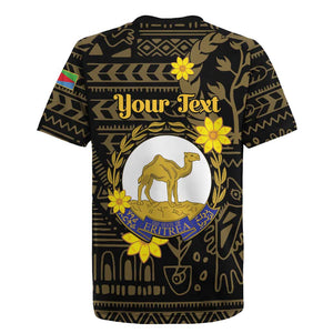 Enkutatash Eritrea New Year Rugby Jersey Eritrean Camel African Pattern