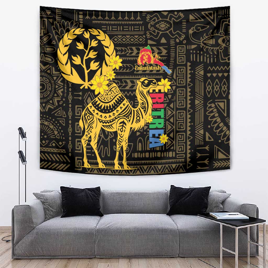 Enkutatash Eritrea New Year Tapestry Eritrean Camel African Pattern