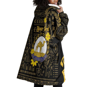 Enkutatash Eritrea New Year Wearable Blanket Hoodie Eritrean Camel African Pattern