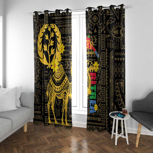 Enkutatash Eritrea New Year Window Curtain Eritrean Camel African Pattern