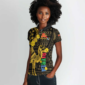 Enkutatash Eritrea New Year Women Polo Shirt Eritrean Camel African Pattern