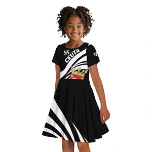 Ceuta Day Kid Short Sleeve Dress Dia de Ceuta 2024